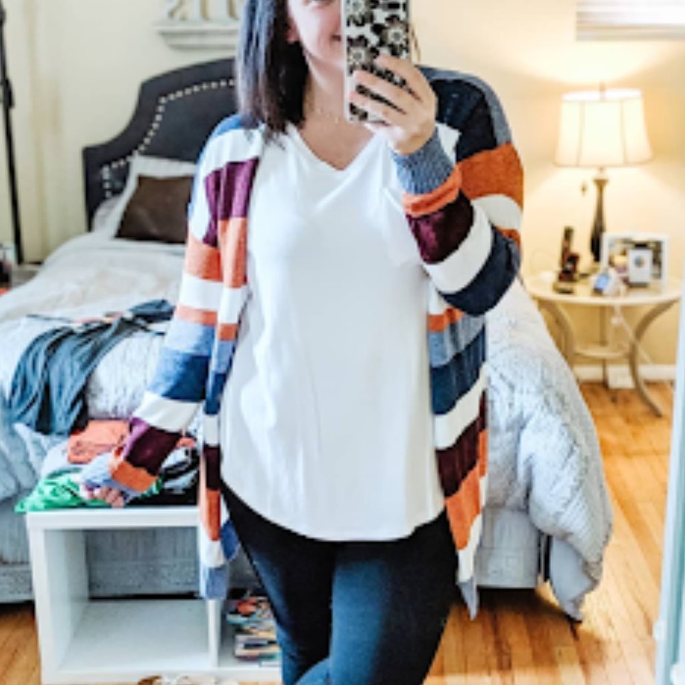 Striped Sweater- Ecowish